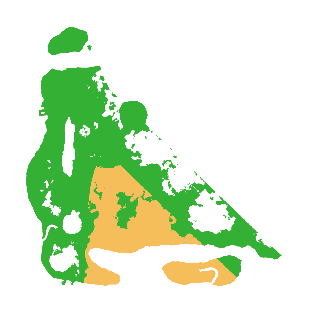 Biome Rust Map: Procedural Map, Size: 3000, Seed: 10219