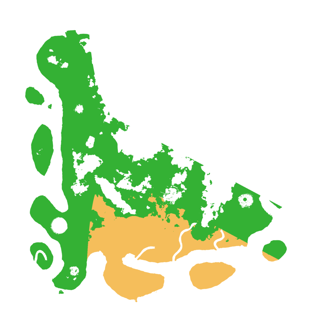 Biome Rust Map: Procedural Map, Size: 3500, Seed: 1328194244