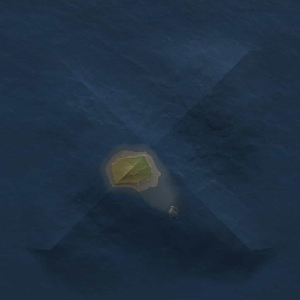 Rust Map: Procedural Map, Size: 1000, Seed: 1893768763, 1 Monuments