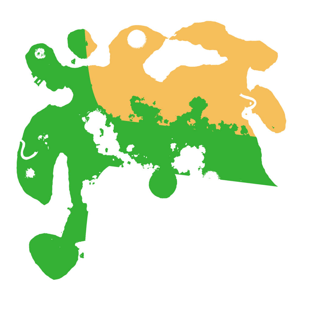 Biome Rust Map: Procedural Map, Size: 3000, Seed: 1433949780