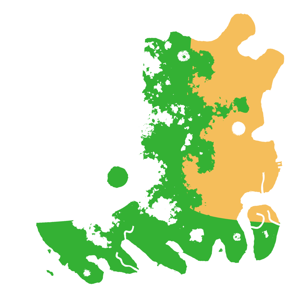 Biome Rust Map: Procedural Map, Size: 4000, Seed: 999141629