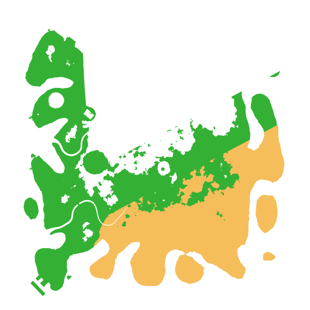 Biome Rust Map: Procedural Map, Size: 3500, Seed: 1349714116