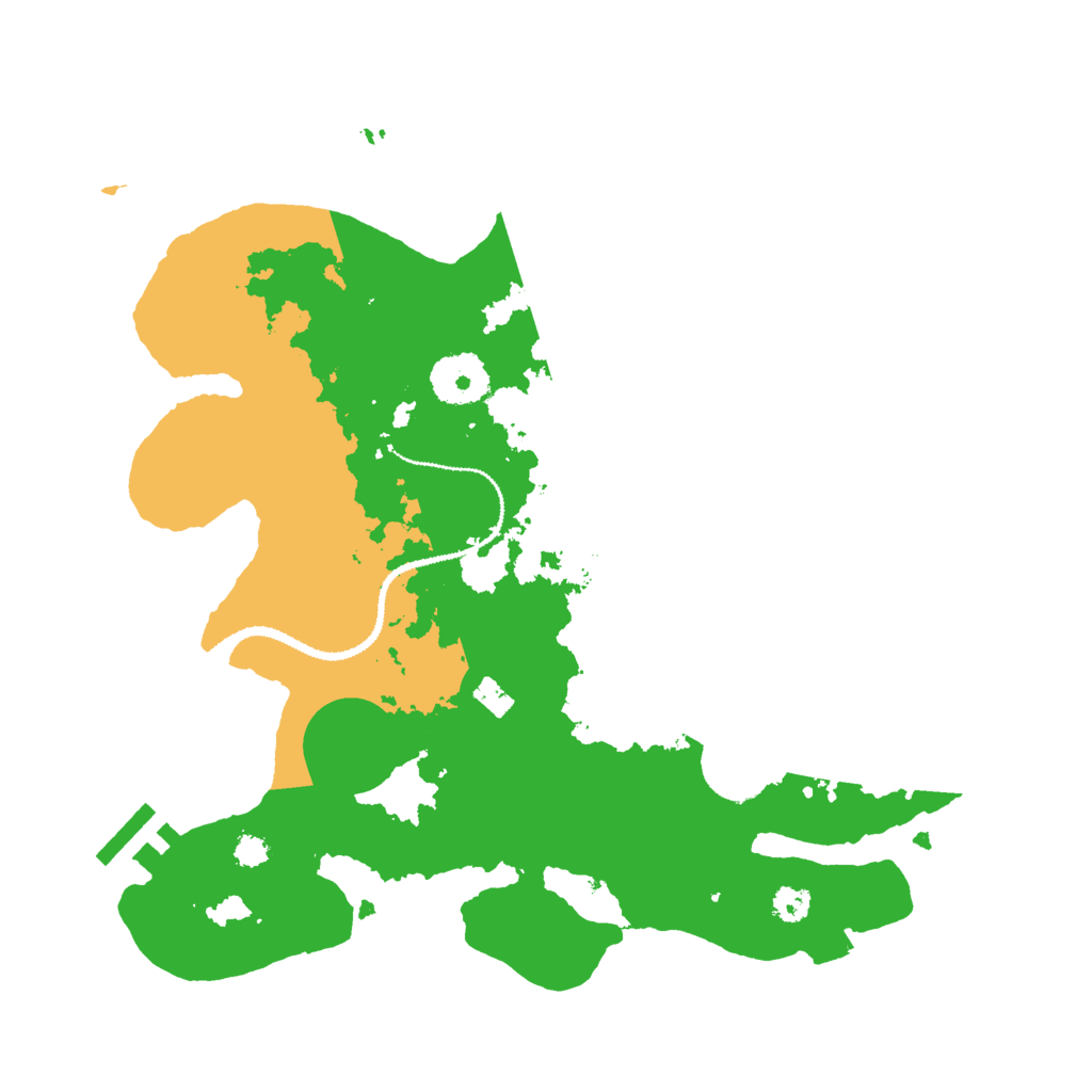 Biome Rust Map: Procedural Map, Size: 3000, Seed: 929880642