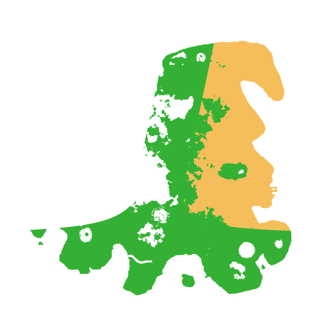 Biome Rust Map: Procedural Map, Size: 3500, Seed: 1143483647