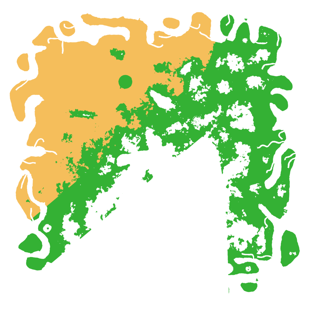 Biome Rust Map: Procedural Map, Size: 6000, Seed: 1314905629