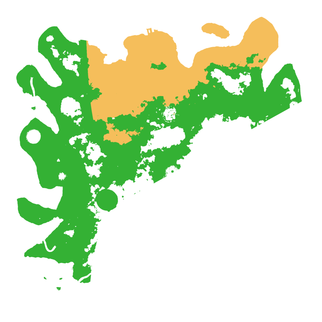 Biome Rust Map: Procedural Map, Size: 4000, Seed: 26121