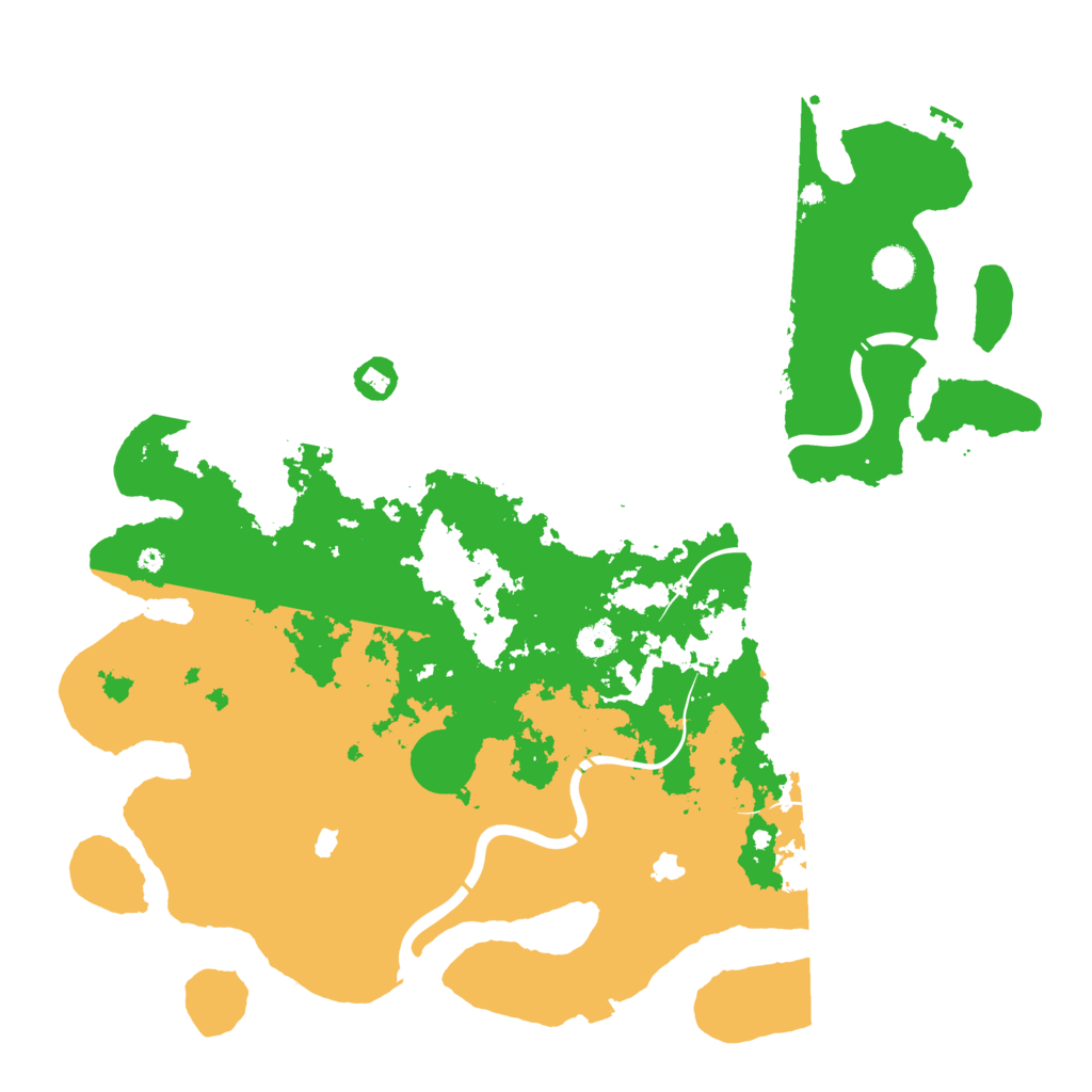 Biome Rust Map: Procedural Map, Size: 4500, Seed: 894774435