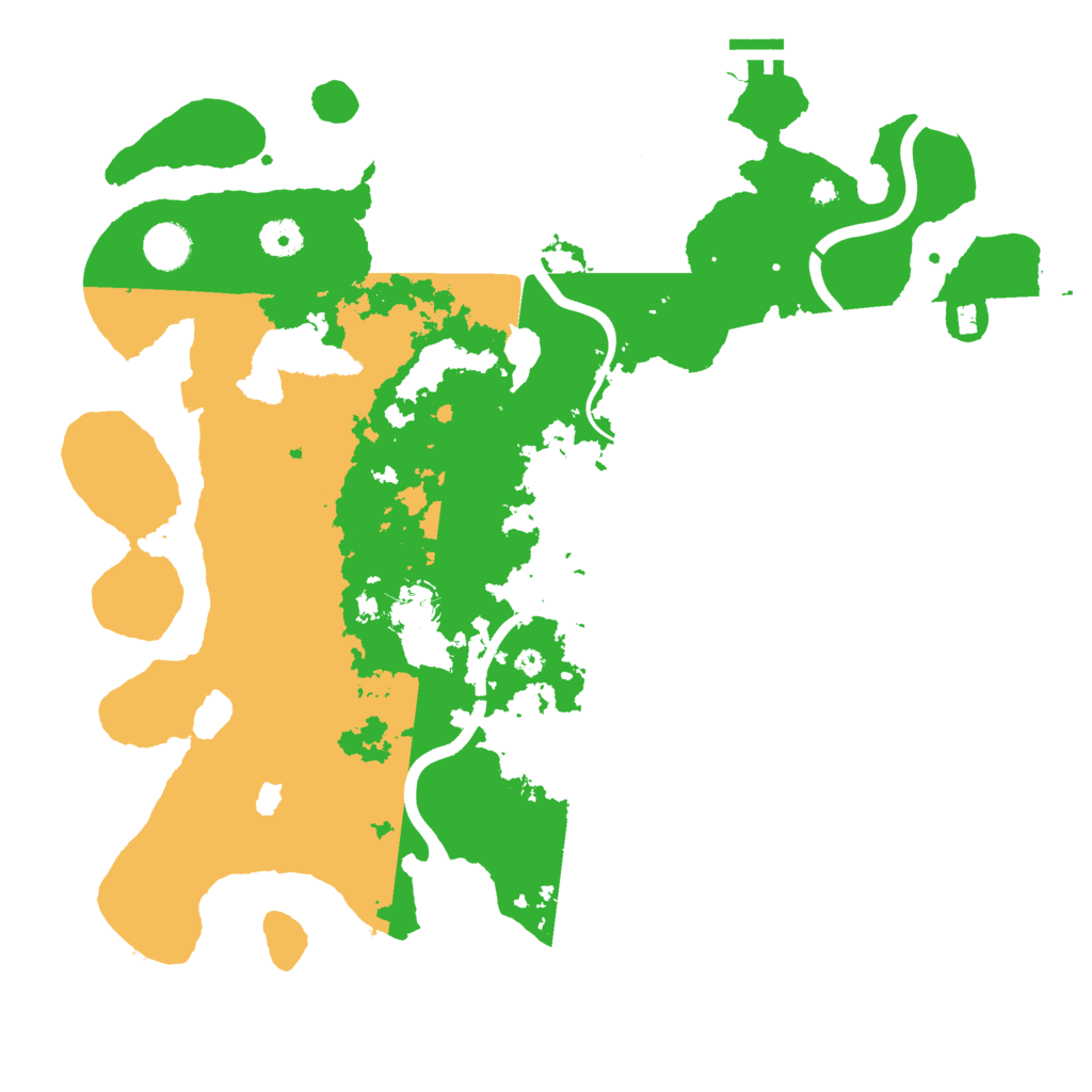 Biome Rust Map: Procedural Map, Size: 4050, Seed: 1160972276