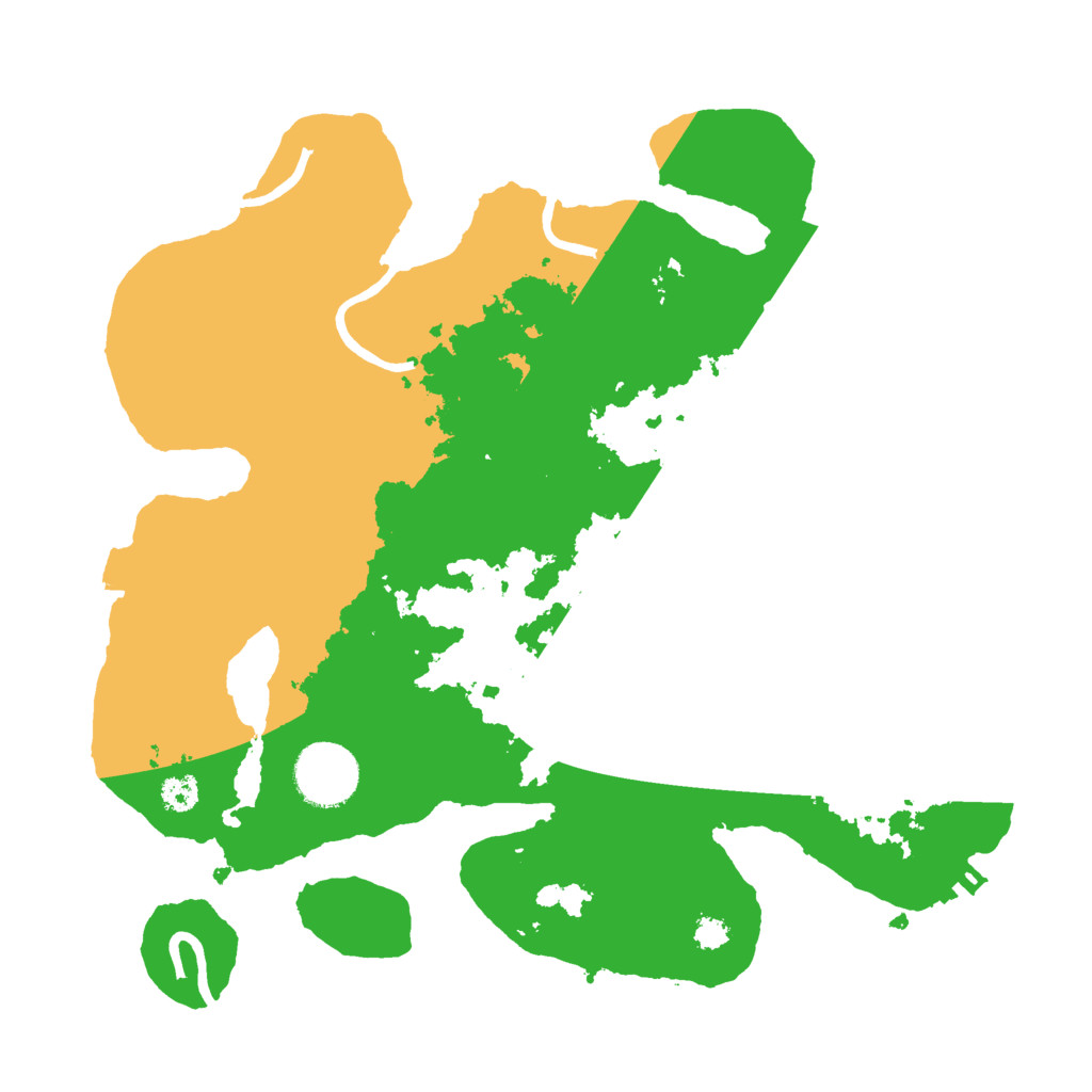 Biome Rust Map: Procedural Map, Size: 3000, Seed: 255143810