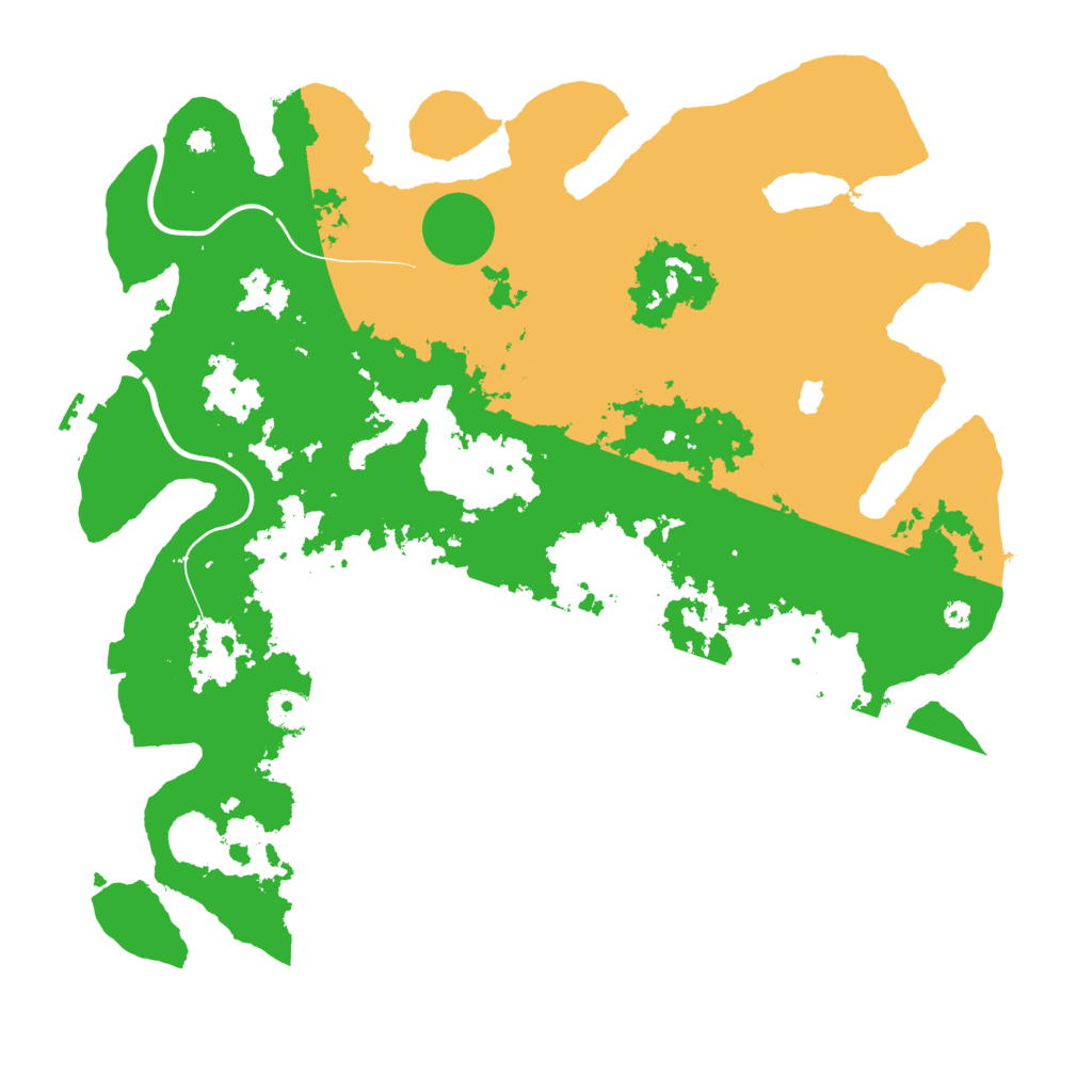 Biome Rust Map: Procedural Map, Size: 4000, Seed: 953286