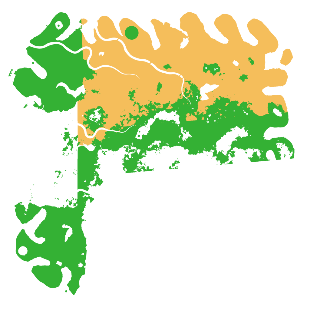 Biome Rust Map: Procedural Map, Size: 6000, Seed: 1541895925