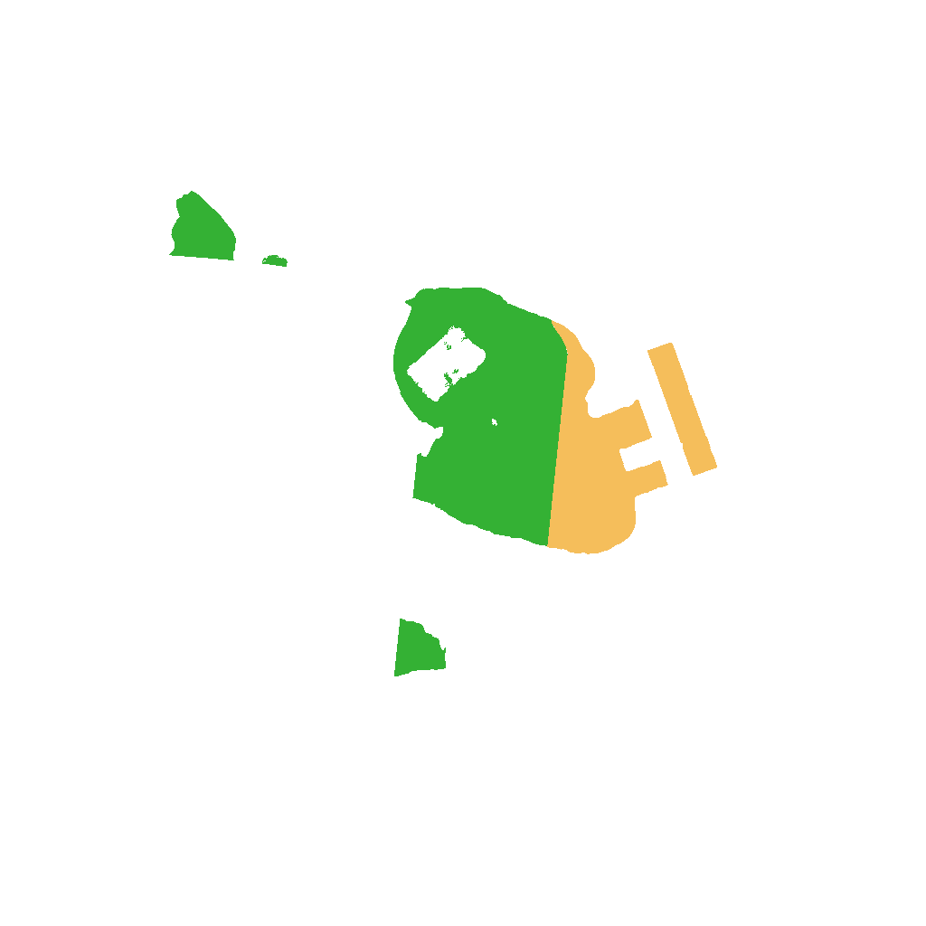 Biome Rust Map: Procedural Map, Size: 1400, Seed: 13552525