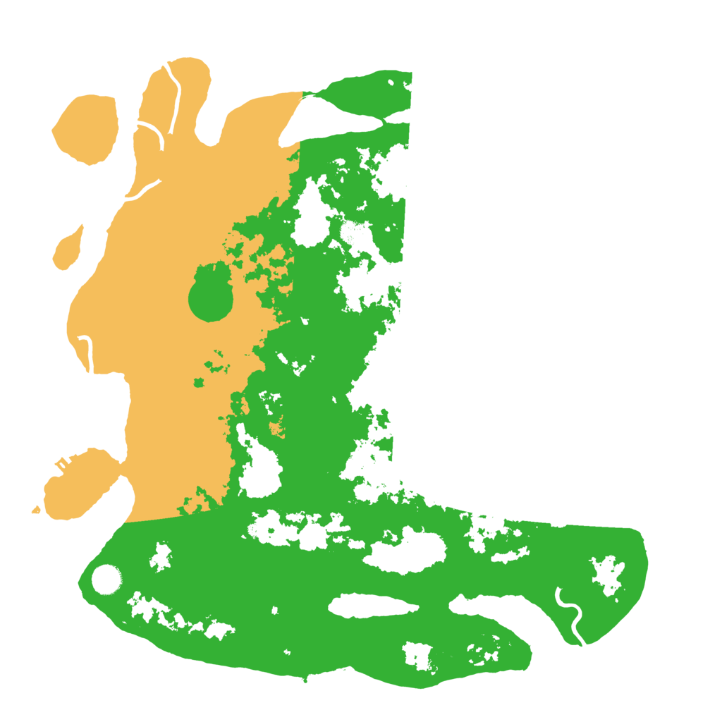 Biome Rust Map: Procedural Map, Size: 4250, Seed: 1042976242
