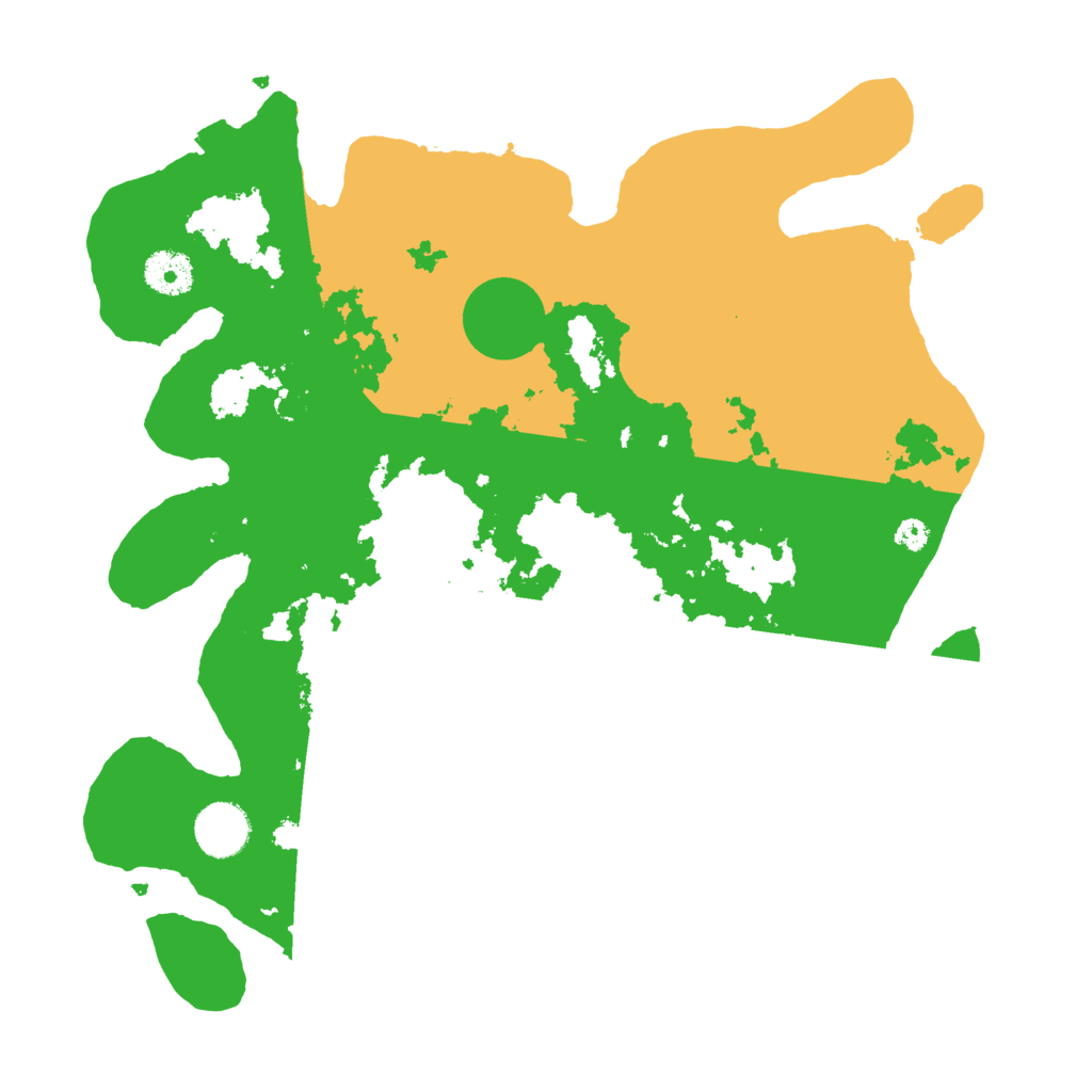 Biome Rust Map: Procedural Map, Size: 3500, Seed: 468448725