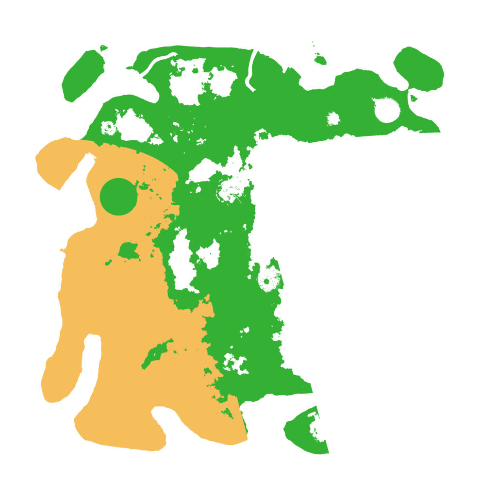 Biome Rust Map: Procedural Map, Size: 3500, Seed: 31362