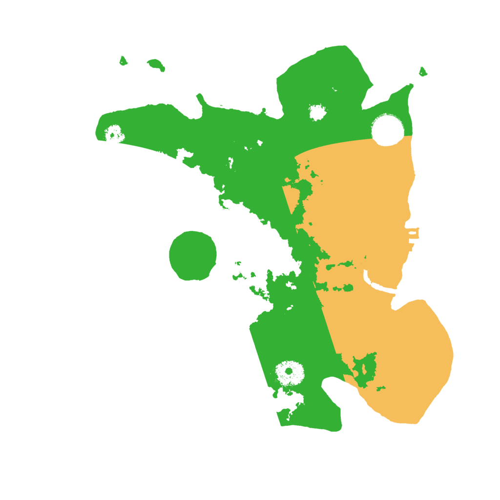 Biome Rust Map: Procedural Map, Size: 2800, Seed: 105055