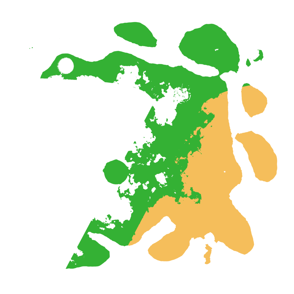 Biome Rust Map: Barren, Size: 3250, Seed: 587541388