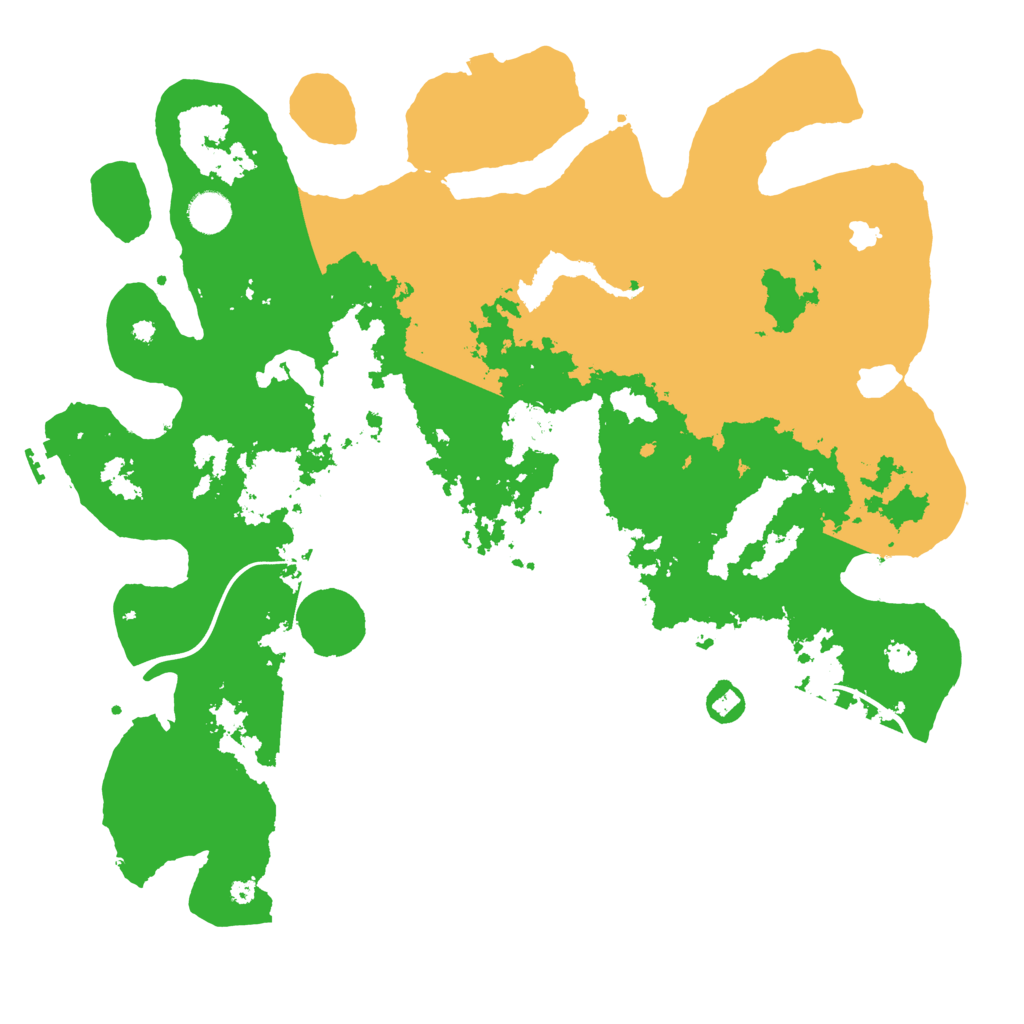 Biome Rust Map: Procedural Map, Size: 4225, Seed: 486304504