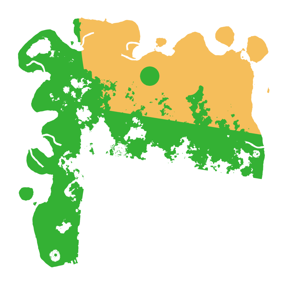 Biome Rust Map: Procedural Map, Size: 4000, Seed: 1252934875