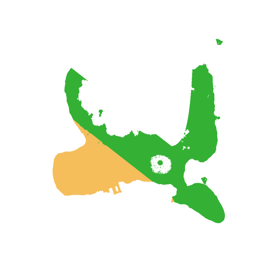 Biome Rust Map: Procedural Map, Size: 2000, Seed: 78965400