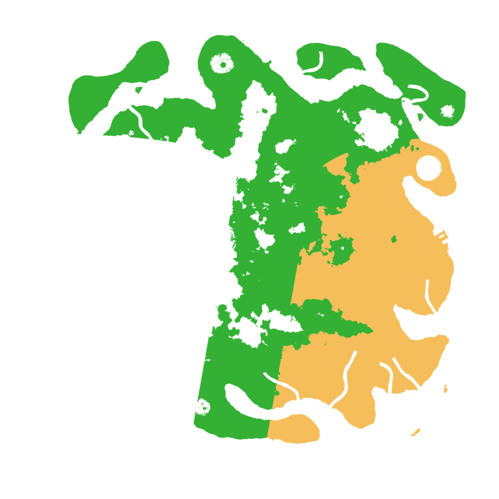 Biome Rust Map: Procedural Map, Size: 3500, Seed: 573564173