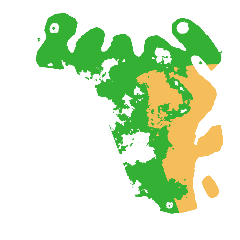 Biome Rust Map: Procedural Map, Size: 3600, Seed: 761578790