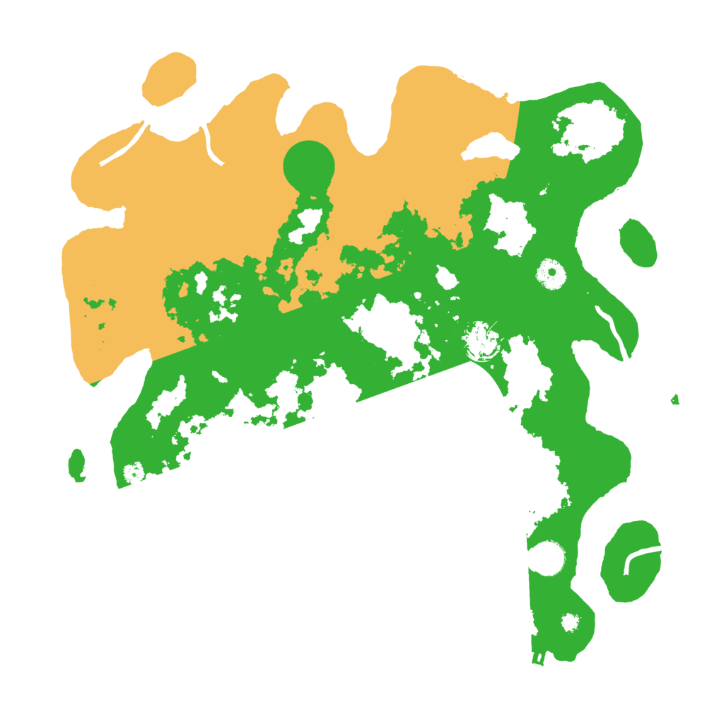 Biome Rust Map: Procedural Map, Size: 3700, Seed: 1634685384