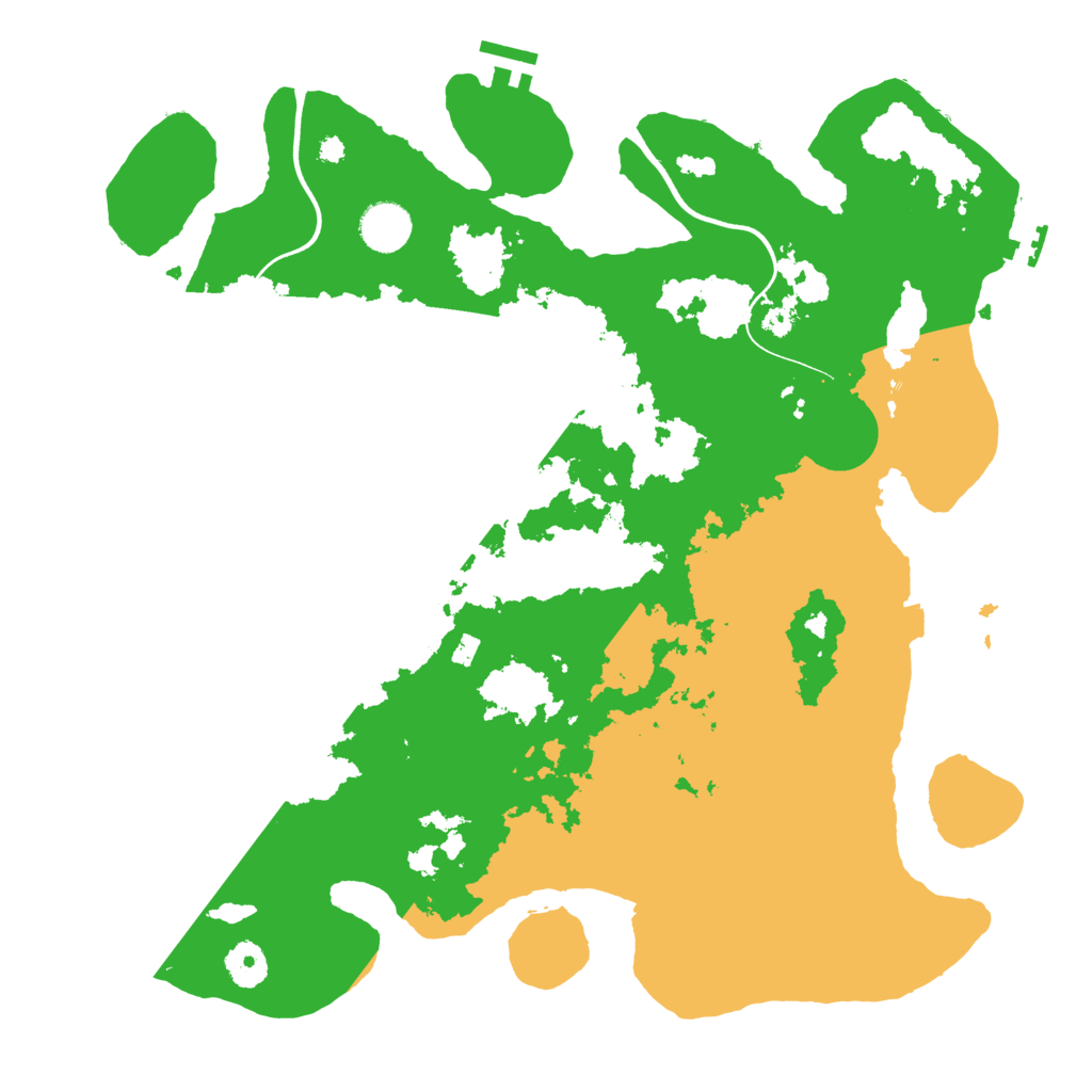 Biome Rust Map: Procedural Map, Size: 3800, Seed: 4806897