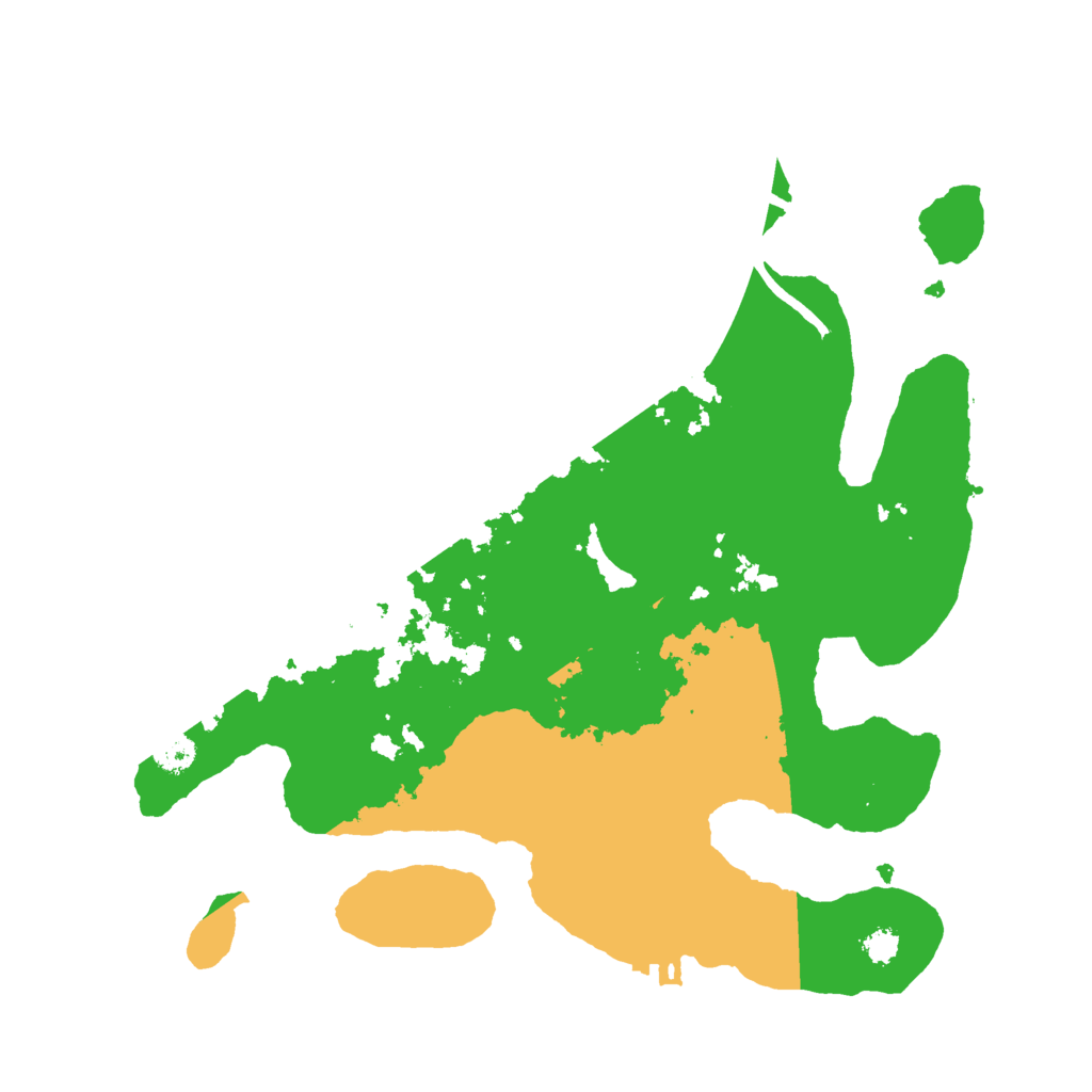 Biome Rust Map: Procedural Map, Size: 2900, Seed: 722