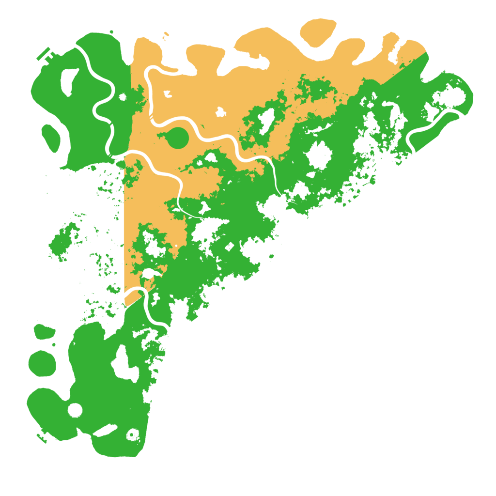 Biome Rust Map: Procedural Map, Size: 6000, Seed: 23581284