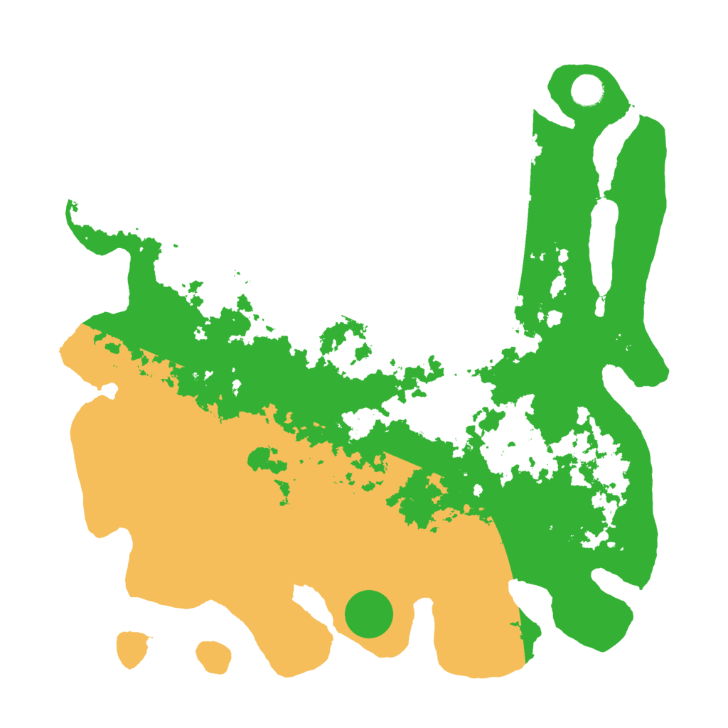 Biome Rust Map: Barren, Size: 4000, Seed: 1752782704