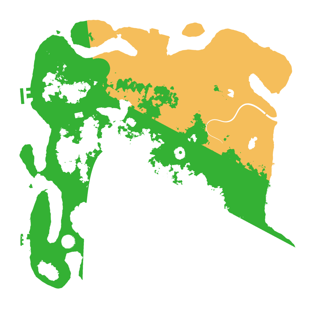 Biome Rust Map: Procedural Map, Size: 4000, Seed: 1190589322