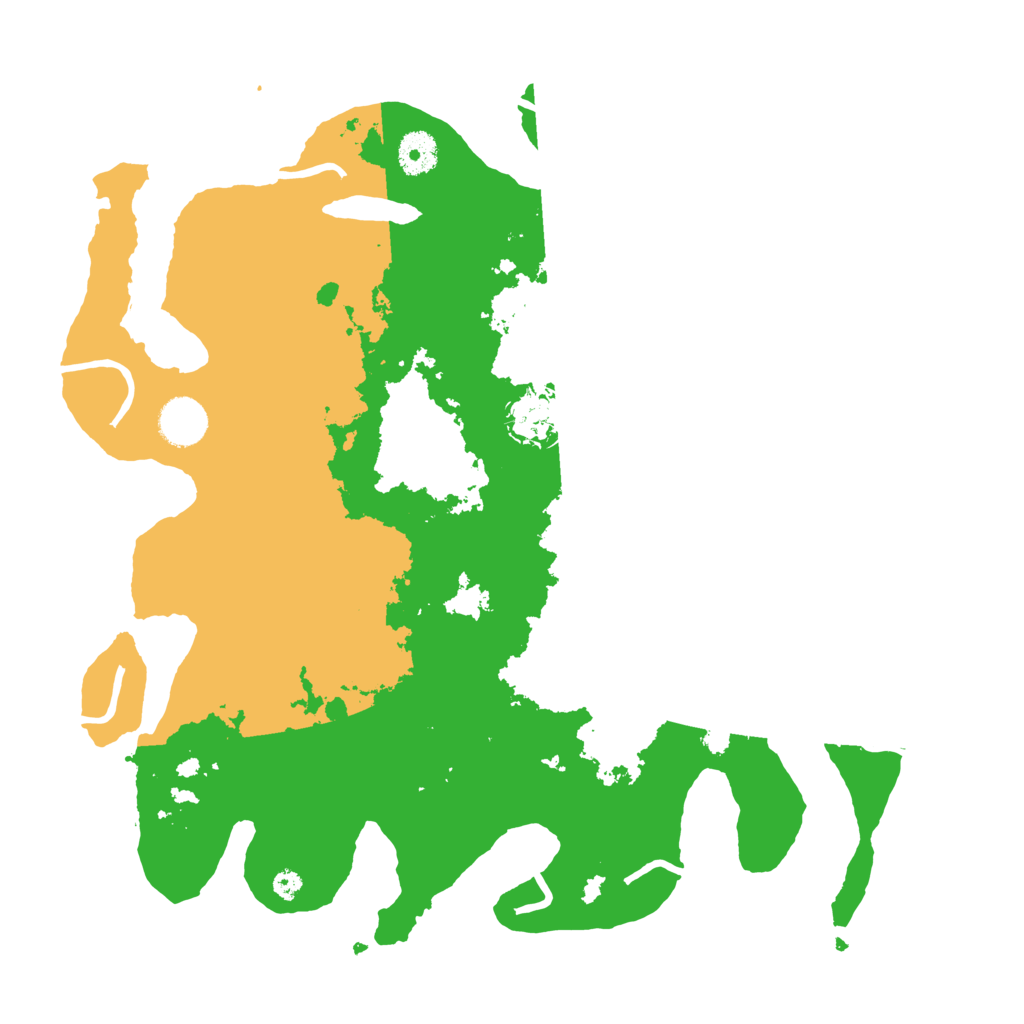 Biome Rust Map: Procedural Map, Size: 3700, Seed: 1202499219