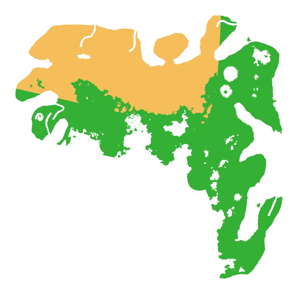 Biome Rust Map: Procedural Map, Size: 3750, Seed: 374483581