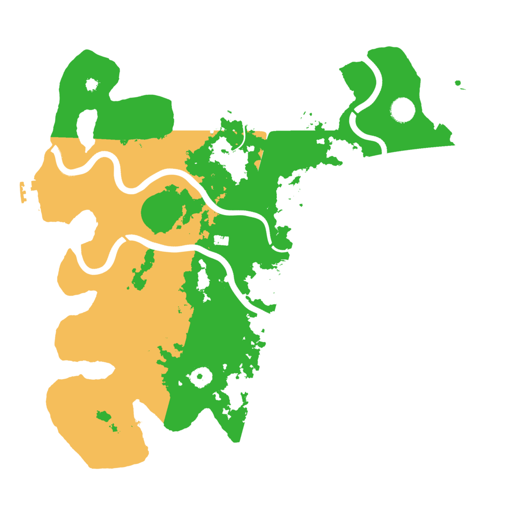 Biome Rust Map: Procedural Map, Size: 3750, Seed: 2065521408