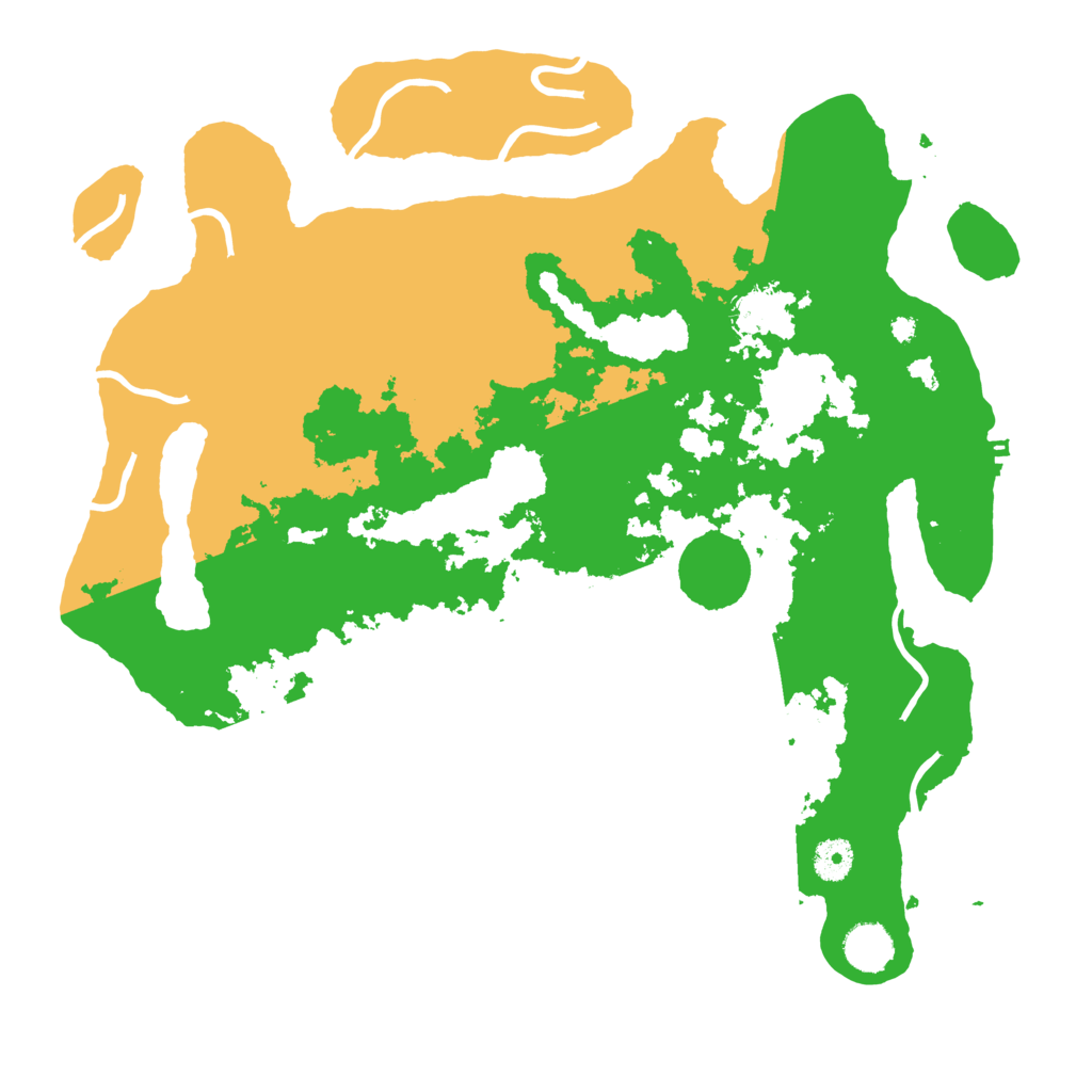 Biome Rust Map: Procedural Map, Size: 4000, Seed: 1524