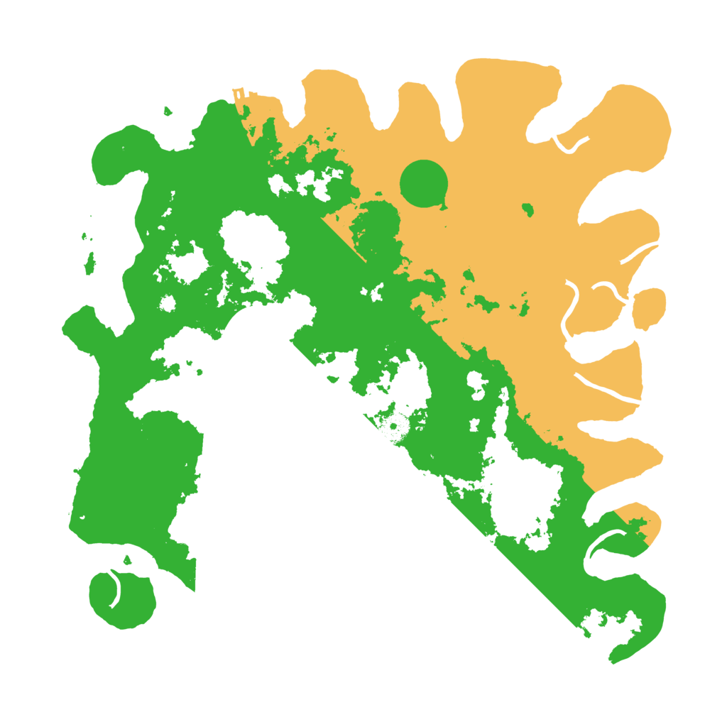 Biome Rust Map: Procedural Map, Size: 4000, Seed: 65827