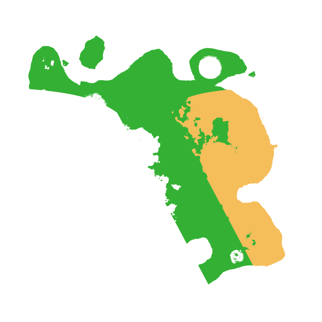 Biome Rust Map: Procedural Map, Size: 2500, Seed: 1612831801