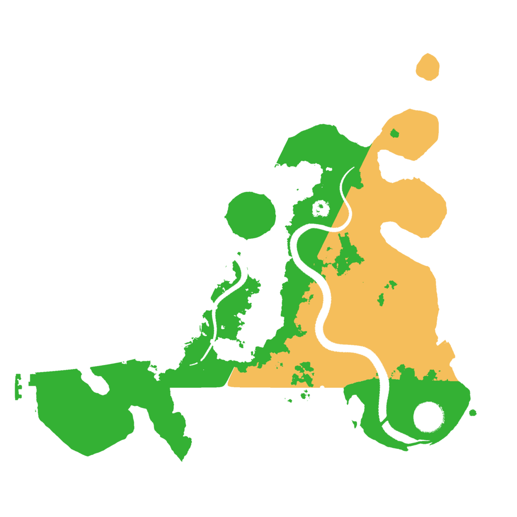 Biome Rust Map: Procedural Map, Size: 3000, Seed: 608019291