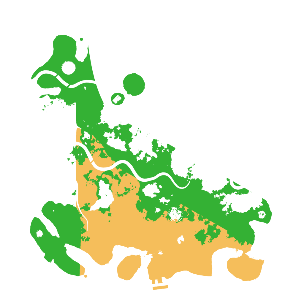 Biome Rust Map: Procedural Map, Size: 4000, Seed: 24732