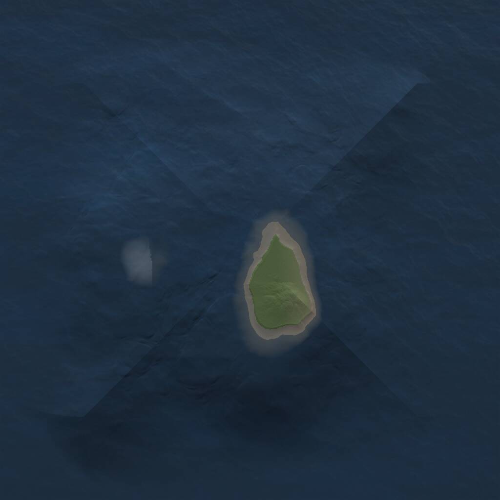 Rust Map: Procedural Map, Size: 1000, Seed: 1468076610, 1 Monuments