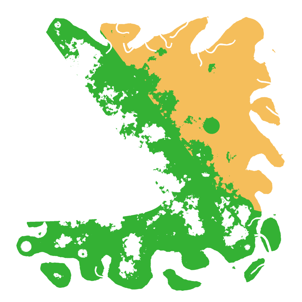 Biome Rust Map: Procedural Map, Size: 5000, Seed: 22051980