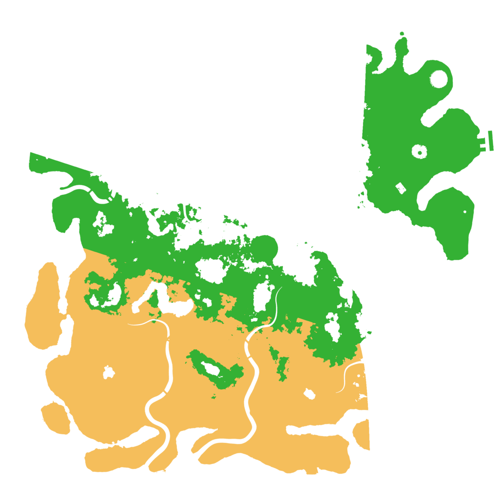Biome Rust Map: Procedural Map, Size: 5000, Seed: 214