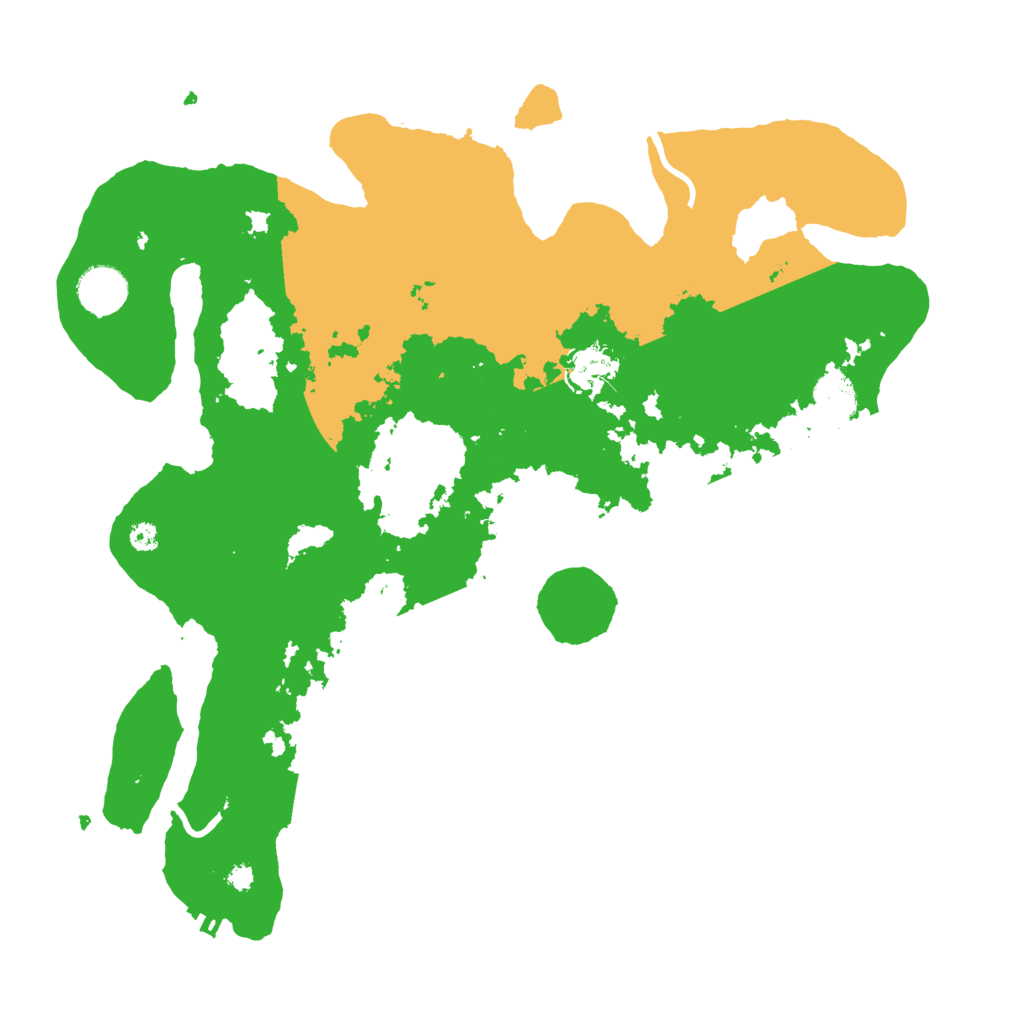 Biome Rust Map: Procedural Map, Size: 3650, Seed: 186178949