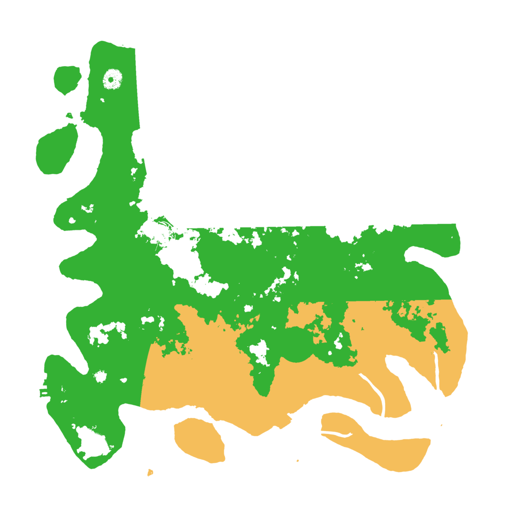 Biome Rust Map: Procedural Map, Size: 3800, Seed: 968908327