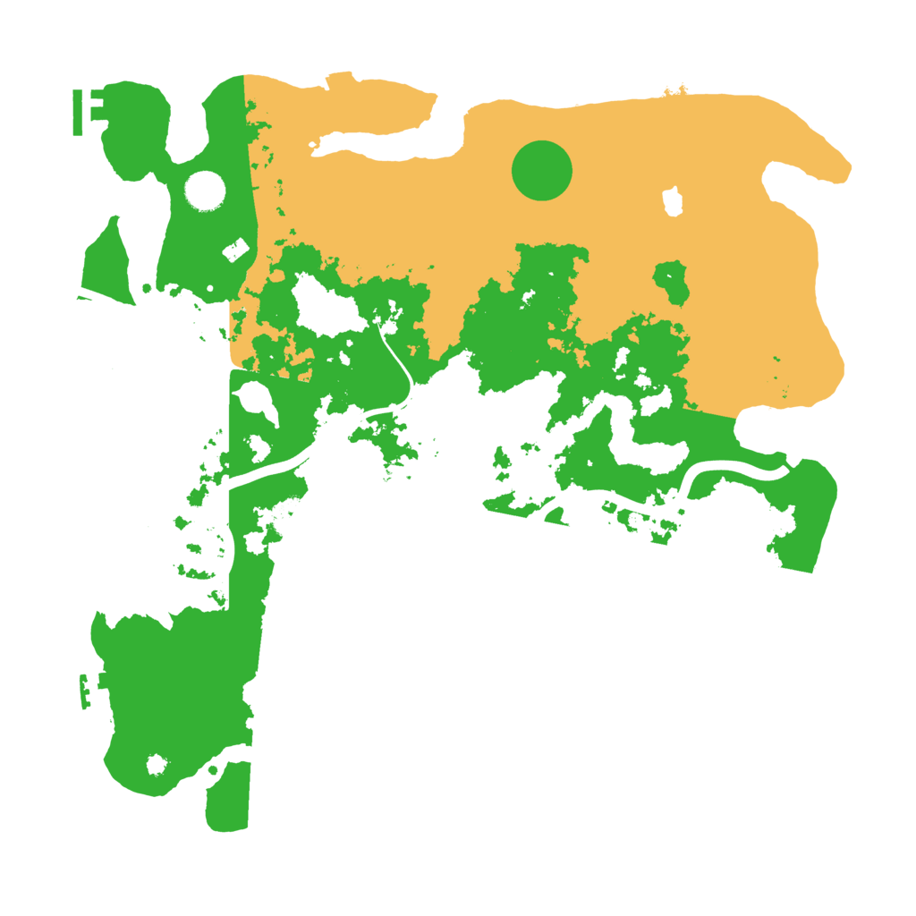 Biome Rust Map: Procedural Map, Size: 4000, Seed: 514382270