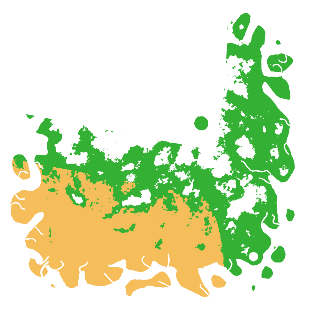Biome Rust Map: Procedural Map, Size: 6000, Seed: 187629512