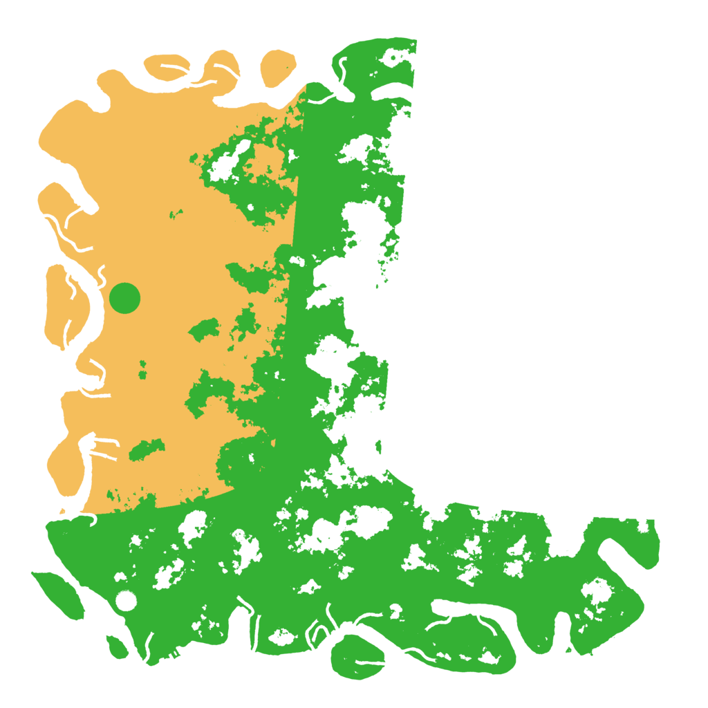 Biome Rust Map: Procedural Map, Size: 6000, Seed: 657820