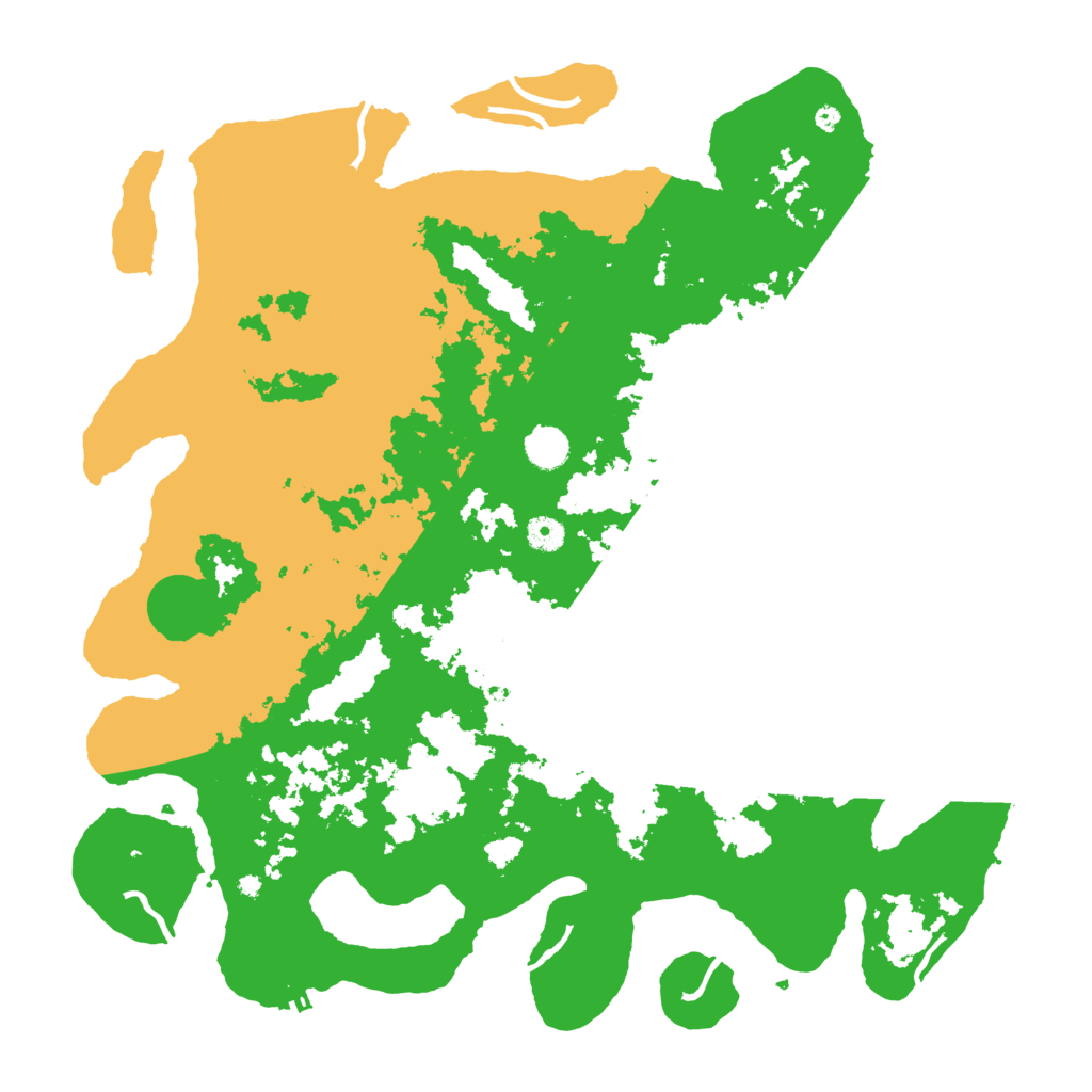 Biome Rust Map: Procedural Map, Size: 4500, Seed: 369841790