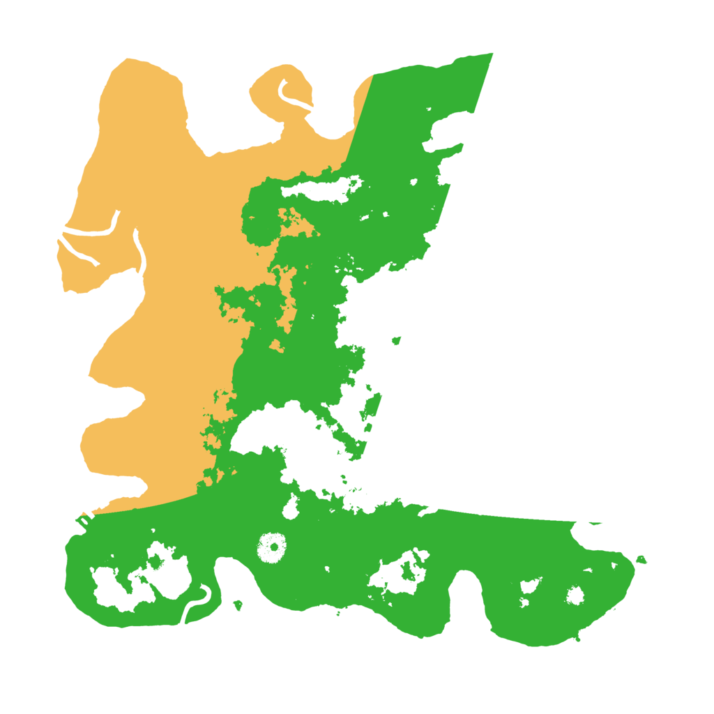 Biome Rust Map: Procedural Map, Size: 3600, Seed: 44142250